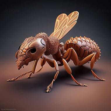 3D модель Lasius schіfferdeckeri (STL)